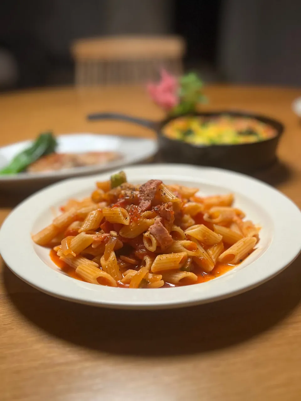 22/28の夕食　アラビアータ|yoneさん