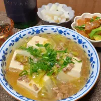 豆腐の白菜餡掛け～✴️|びせんさん