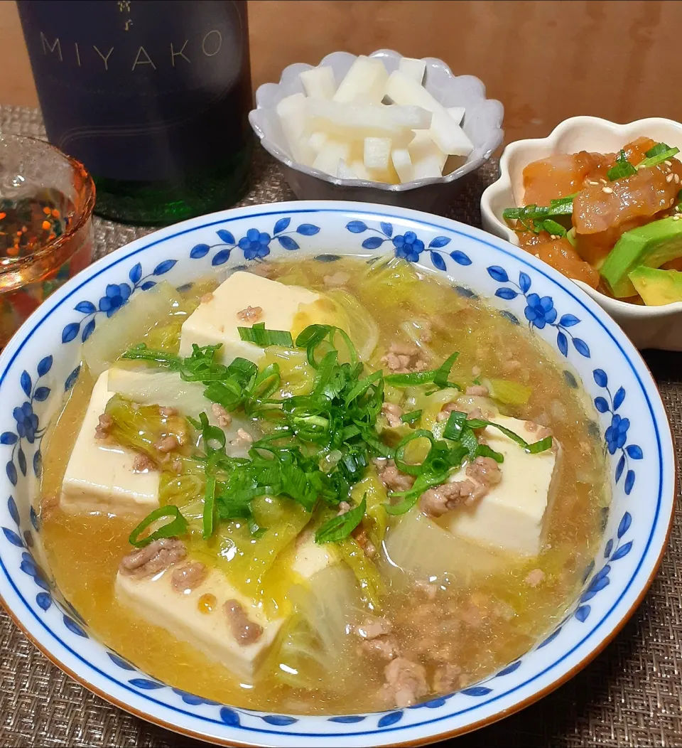 豆腐の白菜餡掛け～✴️|びせんさん