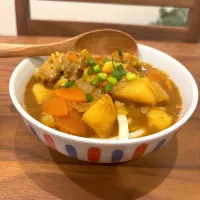 カレーうどん|りさこさん