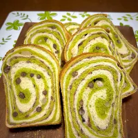 Green roll bread|rumiさん
