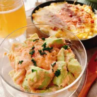 アボカド明マヨサラダ|shibababaさん