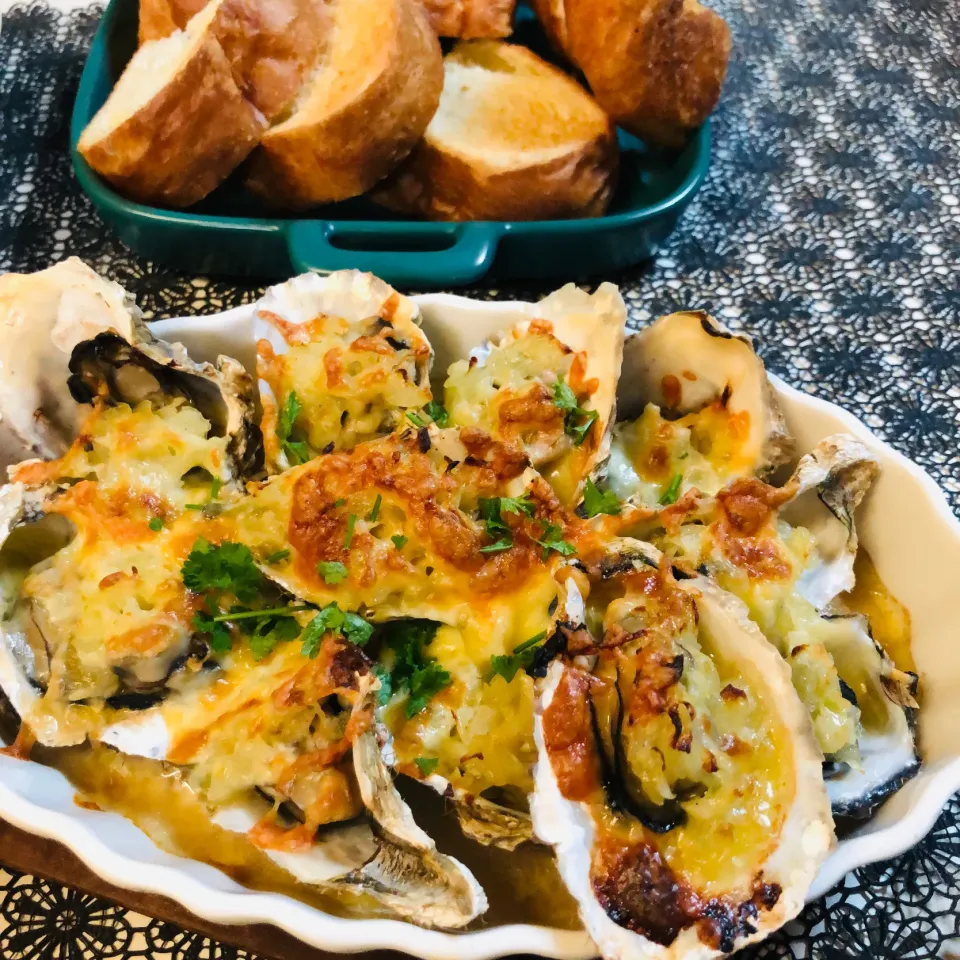 牡蠣のグラタン風🦪|ユミさん