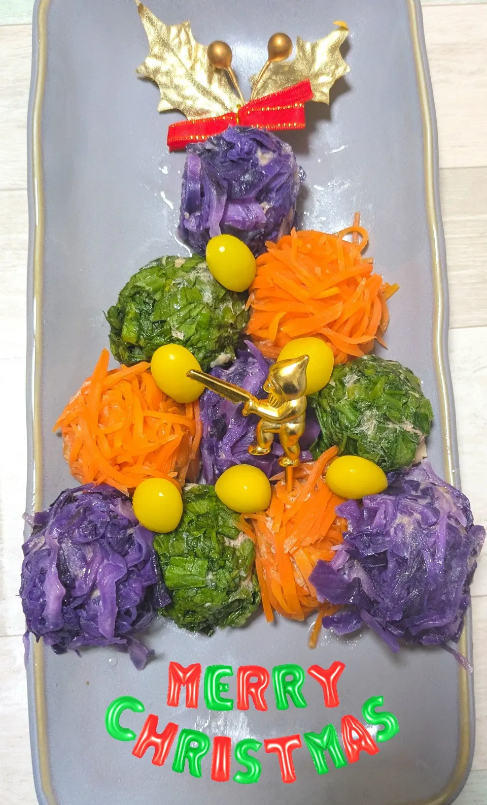 クリスマスツリー焼売🎄|ひとみんΨ(*´∀｀)Ψさん