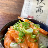 伏高だしdeビワマスの炊き込みご飯