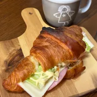 クロワッサンサンドイッチ|o-kazuさん