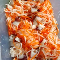 タコの紅白なます♥