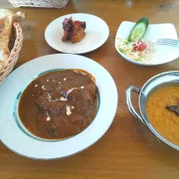 Shak Chicken、Dal Tadka| カリー仙人さん