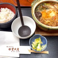 #鍋焼き味噌うどん| ゆんちゃんさん