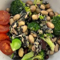 ブロッコリー🥦とお豆のひじきサラダ🥗|さっちーさん