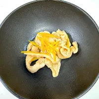 鶏皮の柚子辛子和え|miyuさん