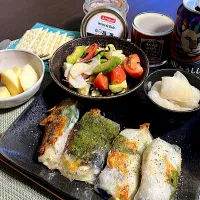 12/29晩酌：鯖と長芋の包み焼き| ななみんさん