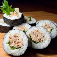 💫サバ缶巻き寿司 シャッキリ梅蓮根仕立て|biskesさん