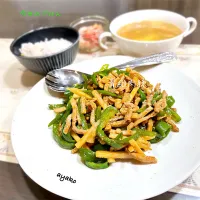 青椒肉絲|亜矢子さん