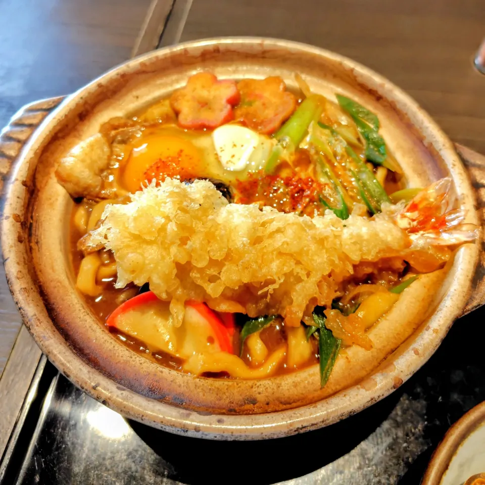 年越し天ぷら味噌煮込み饂飩|シュビラさん