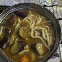 野菜たっぷりカレーうどん。|おいはる　2023.09〜現在4年目さん