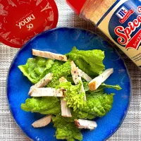 菜の花とチャーシューのサラダ|栃倉 直人さん