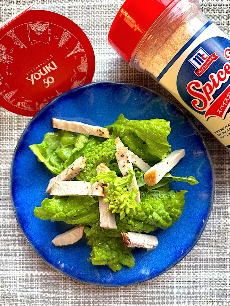 菜の花とチャーシューのサラダ|栃倉 直人さん