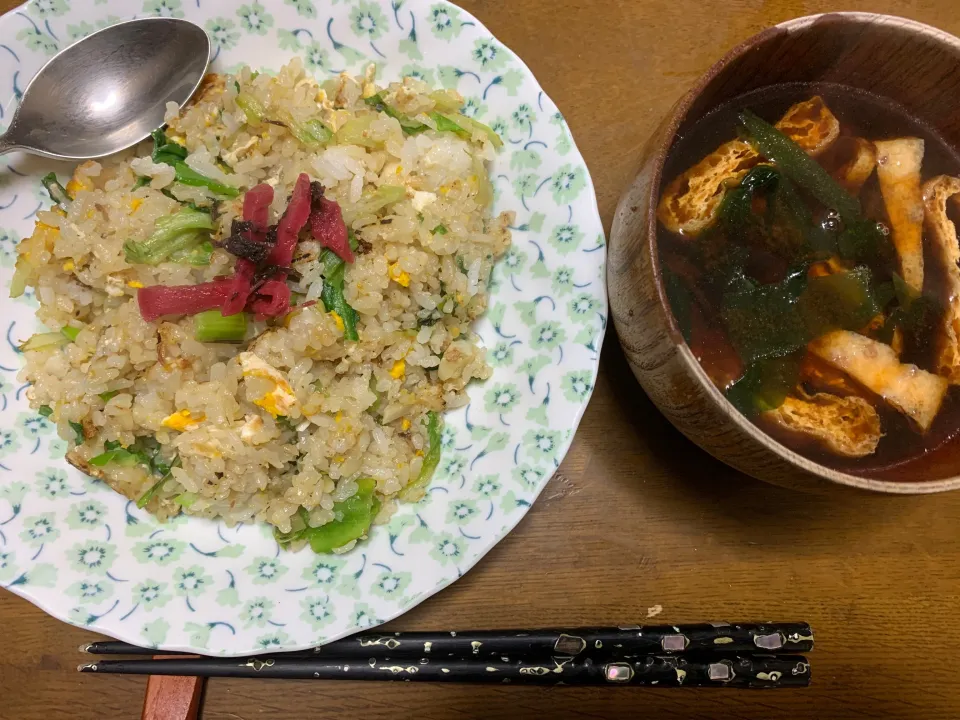 昼食　チャーハン|ATさん