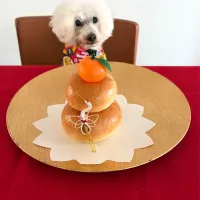 ベーグル重ねて鏡餅🎍|Ｌilicaさん