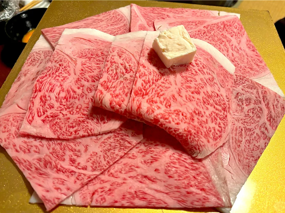 ①12月29日・［割り下を使わない❗️すき焼き屋さん］・すき焼きのお肉😊✨|山勝さん