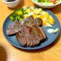 仕事納めの黒毛和牛ステーキ！|ツナコさん