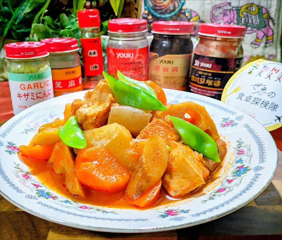 🌏『世界の食卓探検の旅〜🇨🇳中国』
【🇨🇳中華風筑前煮】|ayaさん