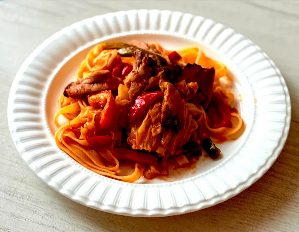焼き豚パスタ|tap.rinさん