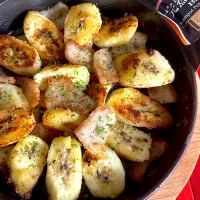 豚肉とバナナ🍌炒め🇪🇸