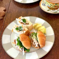 ブランチ♯バインミー風サンドイッチ|小松菜さん