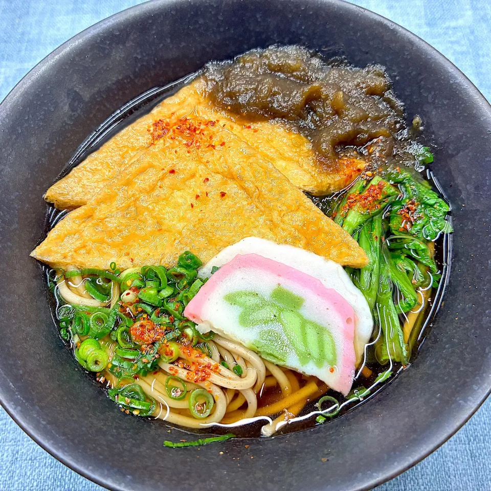 きつね年越しそば|みほままこさん