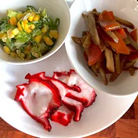 コールスロー、きんぴら、酢だこ| ♡happyhalloween♡さん