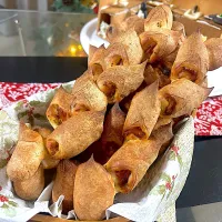 MC赤胡椒でベーコンエピ🥓|休日限定ままさん