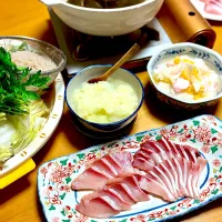 年の瀬の食卓、鰤しゃぶで締めくくり|kaeさん