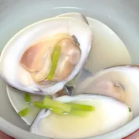 はまぐりの酒蒸し|リキュール ポアロさん