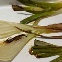 葉玉ねぎのグリル！焼き上がり|お家でbar!さん