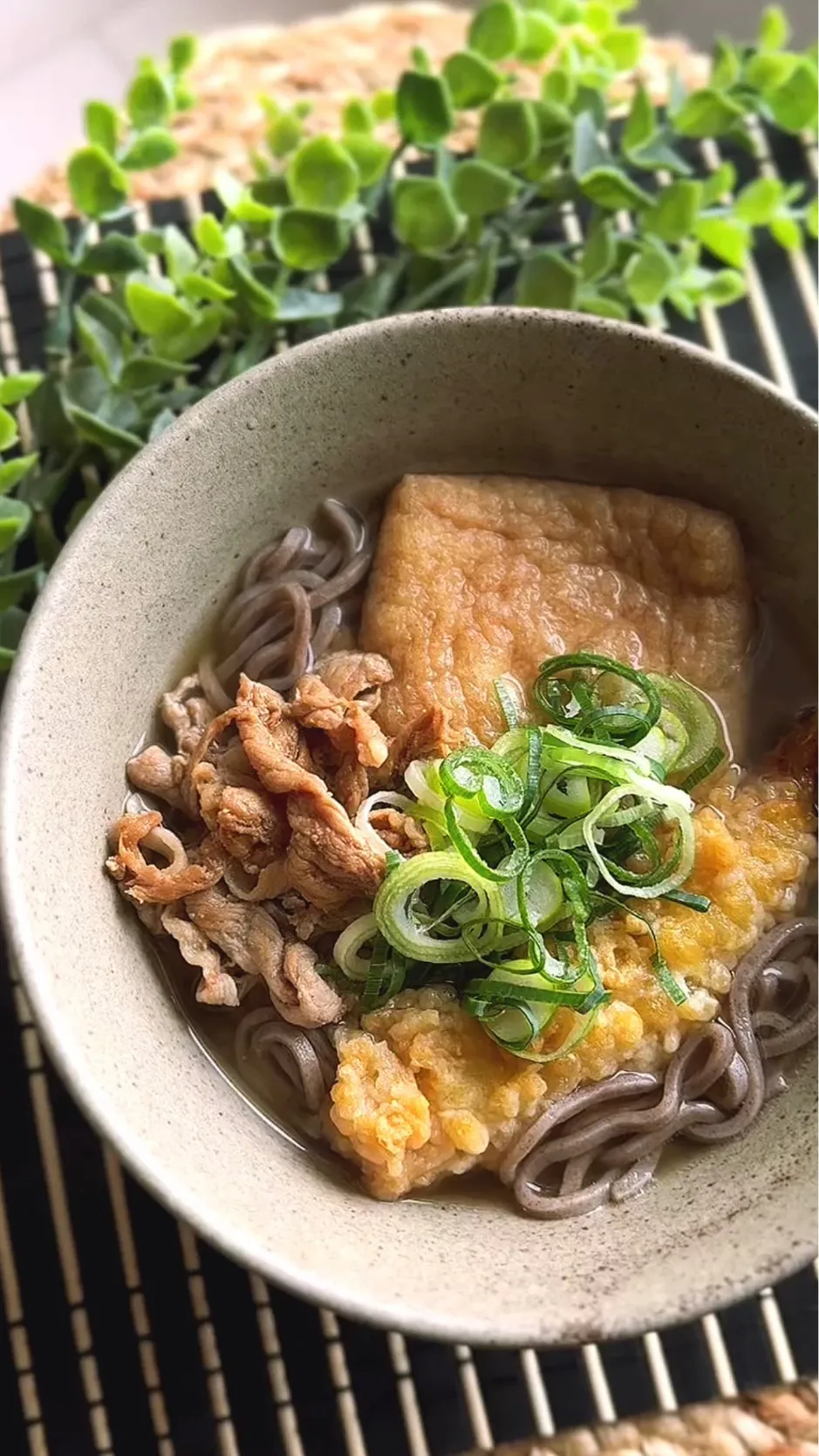 肉きつね海老天そば|MAPITEEさん