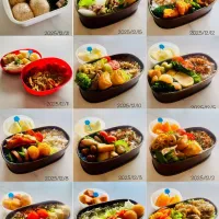 12月　中学生弁当|@y@さん