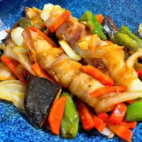 長ネギの豚バラまき|pepiさん