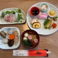 2026年新年の朝食です♪今年も宜しくお願い致します🙇