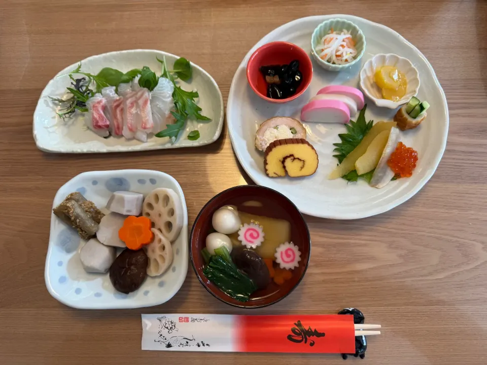 2026年新年の朝食です♪今年も宜しくお願い致します🙇|ひぐっちさん