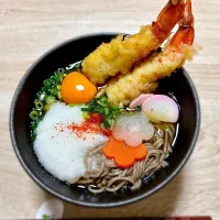 年越しそば💕海老天月見とろろ|ナツ1224さん