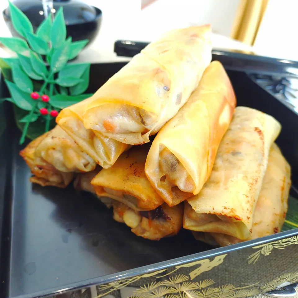 煮しめがわりの春巻き|あゆみ│ハレシピさん