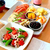 我が家のおせち&お雑煮&地酒で乾杯|kaeさん