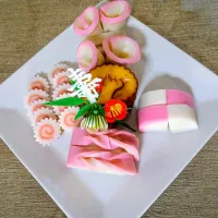 我が家のかまぼこ&お雑煮はこんなもんです(*´艸`)✨