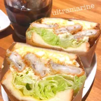 ＊出先でフィッシュフライサンド♬＊|ultramarineさん