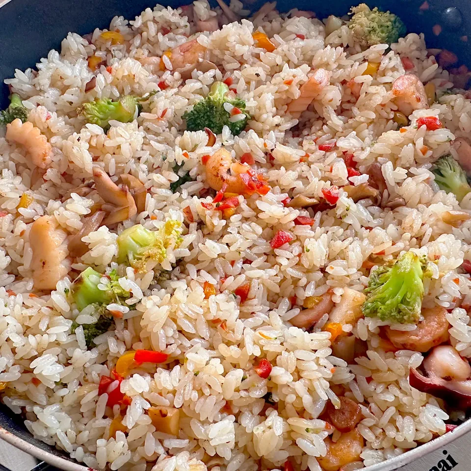 シーフードピラフ|くまちゃんさん