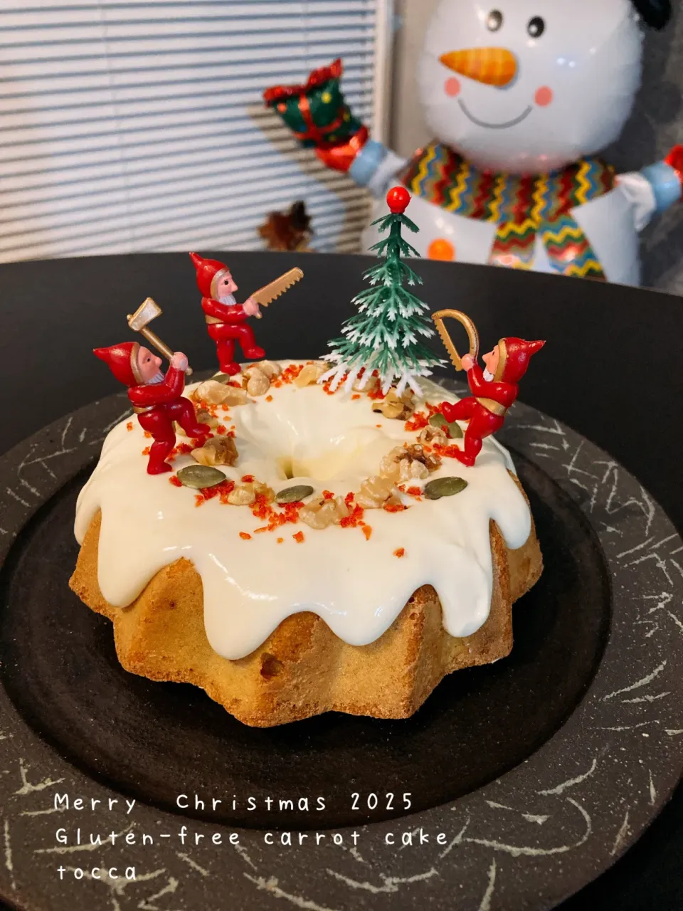 米粉のキャロットケーキ🥕Merry Christmas|toccaさん