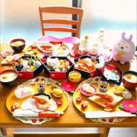 お正月料理|とししいたけさん