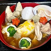 蒲鉾を入れ忘れた雑煮(^◇^;)|銀蔵じいちゃんさん